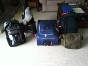 Luggage for this trip