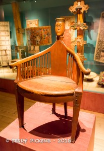 Odd chair at Nordiska Museet