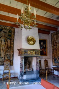 Fireplace at Akershus Slott