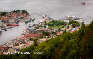 Floien Mountain Top Viewpoint