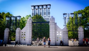 Main Gate at Frogner Park