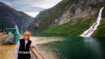 Geiranger Fjord waterfall