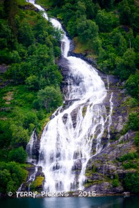 Geiranger Fjord Waterfall