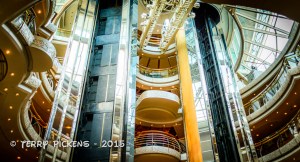 Atrium, Legend of the Seas Royal Caribbean Cruise Lines