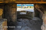 Pointe Du Hoc - gun emplacement