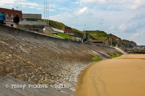 Omaha Beach Seawall