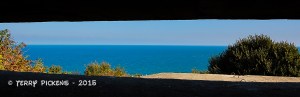 Longes Sur Mer German Battery View from Command Post