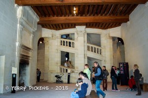 Chambord, Chateau Main Hall and Stairs