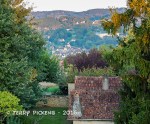 View from our B&B window into Sarlat