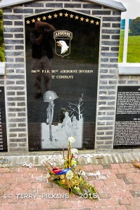 101st Airborne Memorial outside Bastogne