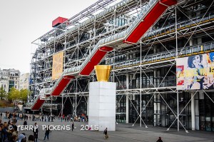 Pompidou Center Entry