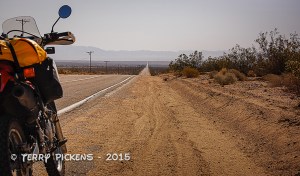 Highway 62, a long lonely road