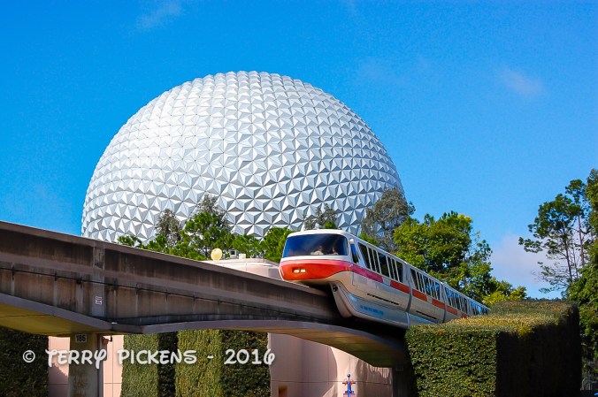 Spaceship Earth and Monorail