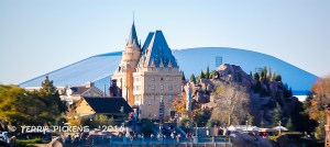 Looking across the water to the Canada Pavilion
