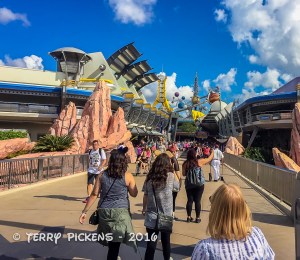 Entering Tomorrowland