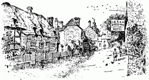Selborne, as pictured in A History of the County of Hampshire: Volume 3, 1908.